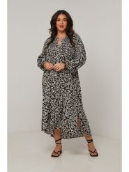 Curvy Lady Sukienka w kolorze czarnym rozmiar: 44/46. Czarne sukienki Curvy Lady, na co dzień, bez wzorów, klasyczne, bez kołnierzyka, bez ramiączek, maxi, proste. Za 158.47 zł.