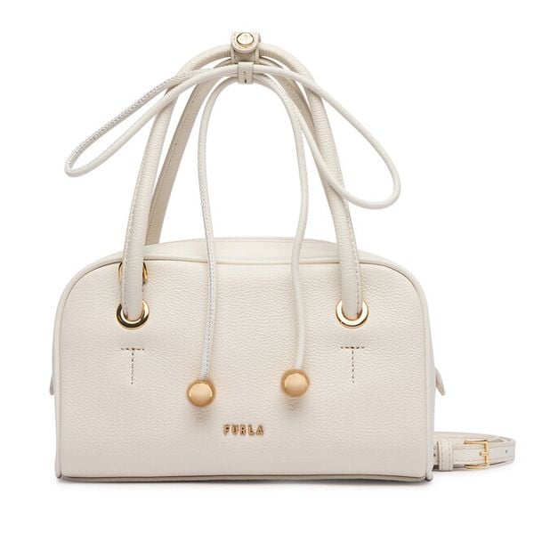 Torebka Furla. Brązowe torebki klasyczne Furla, bez wzorów, bez dodatków. Za 1,169.00 zł.