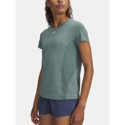 T-Shirt Damski Sportowy Under Armour Vanish Seamless Loose. Zielone koszulki sportowe Under Armour, bez wzorów, bez ramiączek, na fitness i siłownię. Za 199.99 zł.
