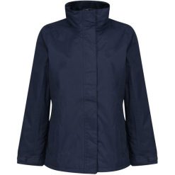 Damska Kurtka Przeciwdeszczowa Beauford. Niebieskie kurtki sportowe Regatta, xl, bez wzorów, bez kaptura, trekkingowe. Za 220.99 zł.