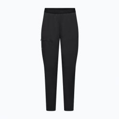 Ultra-lekkie spodnie trekkingowe damskie Salewa Pedroc 3. Czarne spodnie narciarskie Salewa, s, bez wzorów, z softshellu. Za 474.00 zł.
