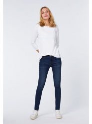 Detto Fatto Koszulka w kolorze białym rozmiar: 44. Białe bluzki Detto Fatto, bez wzorów, z wiskozy, bez kołnierzyka, bez ramiączek. Za 82.99 zł.