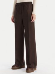 Weekend Max Mara Spodnie materiałowe Petra 2525136032 Brązowy Regular Fit. Brązowe spodnie materiałowe Weekend Max Mara, bez wzorów, z materiału. Za 1,039.00 zł.