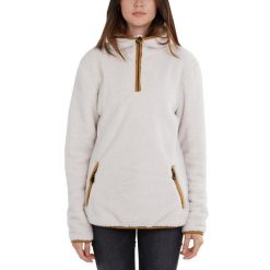 Bluza damska Fundango Olivia Pile z kapturem. Brązowe bluzy FUNDANGO, l, bez wzorów, z materiału, z kapturem. Za 339.90 zł.