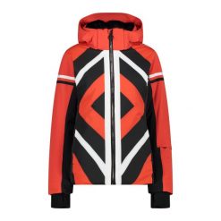 Damska kurtka narciarska CMP. Czerwone kurtki narciarskie CMP, xs, bez wzorów, bez kaptura, narciarskie. Za 1,161.45 zł.