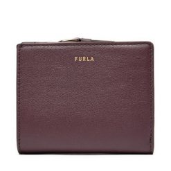 Mały Portfel Damski Furla. Czerwone portfele Furla, bez wzorów. Za 729.99 zł.