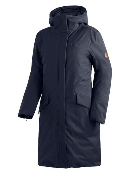 Maier Sports Płaszcz funkcyjny "Alberte 2.1" w kolorze granatowy rozmiar: 36. Niebieskie kurtki sportowe Maier Sports, bez wzorów, bez kaptura. Za 568.34 zł.