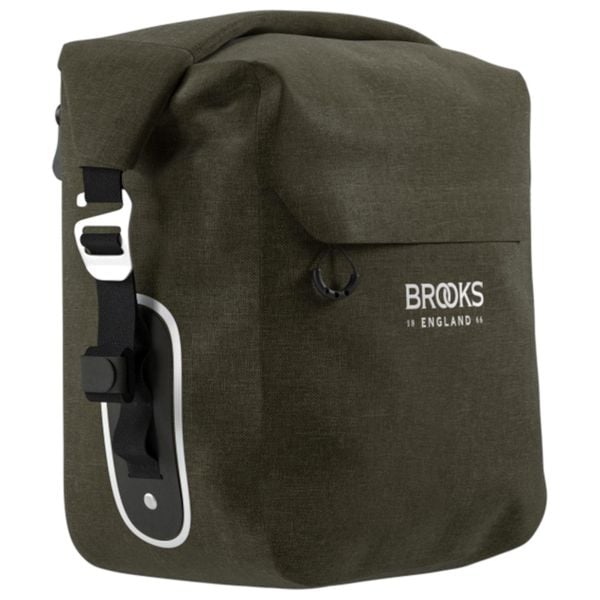 Torba Rowerowa Single Scape S 10-13L. Czarne torby na ramię Brooks England, bez wzorów, z materiału, na ramię, bez dodatków. Za 404.95 zł.