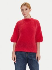 Dixie Sweter M277Y101A Czerwony Relaxed Fit. Czerwone swetry Dixie, l, bez wzorów, z syntetyku, bez ramiączek. Za 649.99 zł.