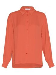 MOSS COPENHAGEN Bluzka "Stefana Maluca" w kolorze różowym rozmiar: M/L. Różowe bluzki Moss Copenhagen, l, bez wzorów, bez kołnierzyka, bez ramiączek. Za 79.21 zł.