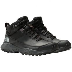 Buty turystyczne damskie The North Face W Storm Strike III WP. Czarne obuwie sportowe The North Face, bez zapięcia. Za 467.00 zł.