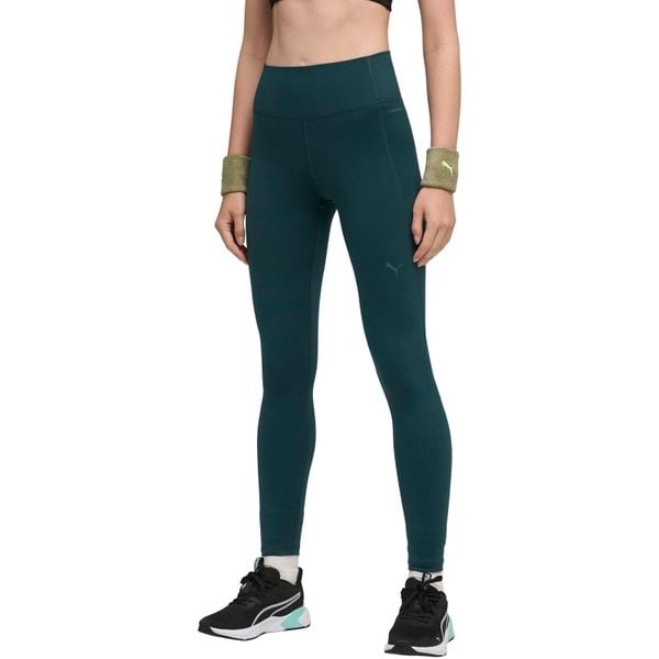 Rajstopy damskie Puma W Cloudspun Tight Hw Fl. Niebieskie rajstopy i pończochy Puma, xl, bez wzorów, z materiału. Za 290.00 zł.