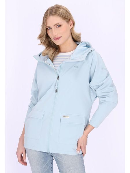 Schmuddelwedda Kurtka softshellowa w kolorze błękitnym rozmiar: XL. Niebieskie kurtki sportowe Schmuddelwedda, xl, bez wzorów, bez kaptura, outdoorowe. Za 179.95 zł.