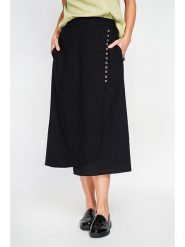 Le Jardin du Lin Spódnica w kolorze czarnym rozmiar: 34. Czarne spódnice Le jardin du lin, bez wzorów, klasyczne, midi. Za 130.99 zł.