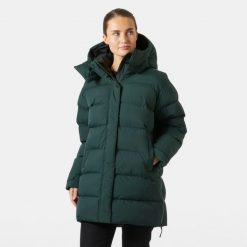 Parka damska z kapturem Helly Hansen Aspire. Czarne parki Helly Hansen, na zimę, z kapturem. W wyprzedaży za 1,192.00 zł.