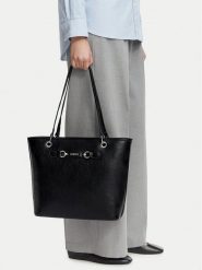 MEXX Torebka EO-MEXX-L-026-10 Czarny. Czarne torebki klasyczne Mexx, bez wzorów, ze skóry, bez dodatków. Za 229.99 zł.