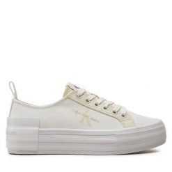 Tenisówki Calvin Klein Jeans. Trampki Calvin Klein Jeans, bez wzorów, z jeansu, bez zapięcia. Za 199.99 zł.