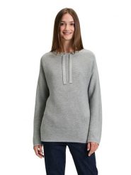 Betty Barclay Sweter w kolorze szarym rozmiar: 42. Szare swetry Betty Barclay, bez wzorów, ze splotem, bez ramiączek. Za 130.99 zł.