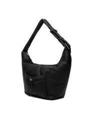 Guess Jeans Torebka CWBEO-GUESS-XC-005-09 Czarny. Czarne torebki klasyczne Guess Jeans, z aplikacjami, z jeansu, bez dodatków. Za 279.99 zł.