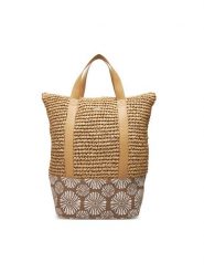 Roxy Torebka Beach Lover ERJBP04846 Beżowy. Brązowe torebki klasyczne Roxy, bez wzorów, z tworzywa sztucznego, bez dodatków. Za 159.99 zł.