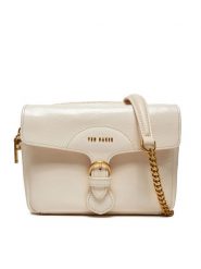 Ted Baker Torebka Esinia 270676 Écru. Listonoszki Ted Baker, bez wzorów, ze skóry, bez dodatków. Za 489.99 zł.