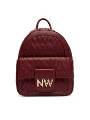Nine West Plecak CEO-Astoria-Aura-LX10163 Bordowy. Czerwone plecaki Nine West, bez wzorów, z materiału. Za 369.99 zł.