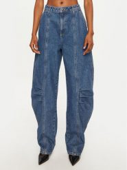 ROTATE Jeansy Cassandria 1134631603 Niebieski Loose Fit. Niebieskie jeansy ROTATE, bez wzorów. Za 529.99 zł.