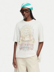 Billabong T-Shirt Chasin Sunshine EBJZT00411 Biały Loose Fit. Białe t-shirty Billabong, l, bez wzorów, z bawełny, bez kołnierzyka, bez ramiączek. Za 159.99 zł.