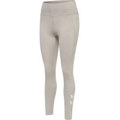 Damskie wysokie legginsy Hummel MT Grace. Szare legginsy Hummel, l, bez wzorów, z materiału. Za 254.50 zł.