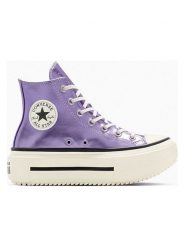Converse Sneakersy "Chuck Taylor All Star Double Stack" w kolorze fioletowym rozmiar: 40. Różowe trampki Converse, bez wzorów, za kostkę, bez zapięcia. Za 299.95 zł.