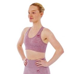 Xtreme Sportswear damski top sportowy Różowy. Czerwone bielizna sportowa XTREME SOCKSWEAR, bez wzorów, bez ramiączek, na fitness i siłownię. Za 125.82 zł.