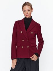 Marella Marynarka Simpaty 2339160737200 Bordowy Regular Fit. Czerwone marynarki i żakiety Marella, bez wzorów, z wiskozy. Za 1,209.00 zł.