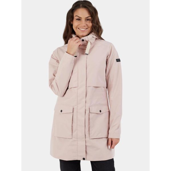 Płaszcz przeciwdeszczowy damski Fundango Zhuri. Czerwone płaszcze FUNDANGO, s, bez wzorów, bez kaptura. Za 419.90 zł.