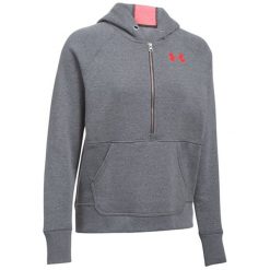 Bluza w kolorze szarym. Szare bluzy sportowe Under Armour, xs, bez wzorów, bez kaptura. W wyprzedaży za 119.95 zł.