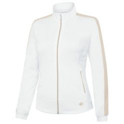 Damska bluza dresowa Galvin Green Dixie. Białe bluzy GALVIN GREEN, bez wzorów, z dresówki, bez kaptura. Za 667.00 zł.