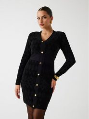 Marciano Guess Sukienka 178904 Czarny Classic Fit. Czarne sukienki Marciano Guess, na co dzień, z aplikacjami, bez kołnierzyka, bez ramiączek, proste. Za 1,089.00 zł.