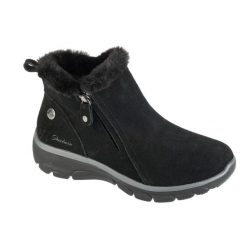 Buty zimowe damskie, Easy Going - High Zip 2. Czarne trekkingi Skechers, trekkingowe. Za 429.99 zł.