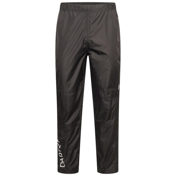 Spodnie przeciwdeszczowe Dare 2B Trait. Czarne spodnie sportowe Dare 2b, na lato, l, bez wzorów, z poliesteru, trekkingowe. Za 229.99 zł.