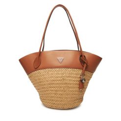 Torebka Guess. Brązowe torebki klasyczne Guess, z aplikacjami, bez dodatków. Za 719.99 zł.
