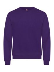 Clique Basic Roundneck — uniseks bluza o kroju crewneck, materiał. Czerwone bluzy CLIQUE, xs, bez wzorów, z bawełny, bez kaptura. Za 155.70 zł.