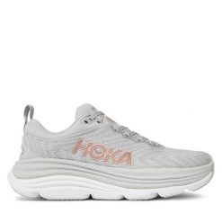 Buty do biegania Hoka. Szare obuwie sportowe HOKA, bez zapięcia, do biegania. Za 749.99 zł.