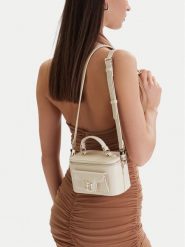 Eva Minge Torebka EO-AMY-LDA8633 Écru. Białe torebki klasyczne Eva Minge, bez wzorów, z materiału, bez dodatków. Za 199.99 zł.