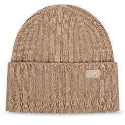 Czapka Weekend Max Mara. Brązowe czapki Weekend Max Mara, bez wzorów. Za 374.99 zł.