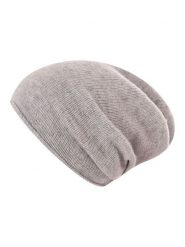 Zwillingsherz Kaszmirowa czapka beanie w kolorze jasnoszarym rozmiar: onesize. Szare czapki Zwillingsherz, bez wzorów, z kaszmiru. Za 113.99 zł.