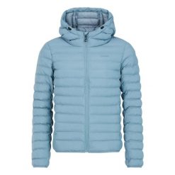 Kurtka puchowa z kapturem dla kobiet Protest Ice. Niebieskie kurtki narciarskie Protest, bez wzorów, z puchu, z kapturem, narciarskie. Za 383.00 zł.