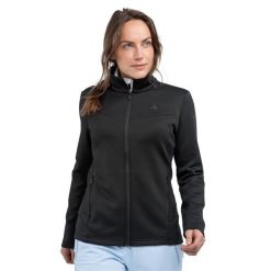 Bluza damska Schöffel Pine. Czarne bluzy Schöffel, na zimę, bez wzorów, bez kaptura. Za 499.99 zł.