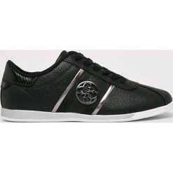 Guess Jeans - Buty. Czarne obuwie sportowe Guess Jeans, z gumy, bez zapięcia. W wyprzedaży za 299.90 zł.