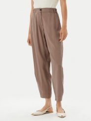 ACCESS FASHION Spodnie materiałowe 53-5112-405 Beżowy Regular Fit. Brązowe spodnie materiałowe ACCESS FASHION, l, bez wzorów, z materiału. Za 279.99 zł.