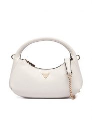 Guess Torebka Gilda Mini HWZG97 47730 Kremowy. Białe torebki klasyczne Guess, z aplikacjami, ze skóry, bez dodatków. Za 494.99 zł.