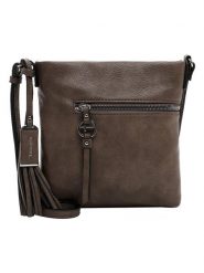 Tamaris Torebka "Nele" w kolorze brązowym - 22 x 23 x 3 cm rozmiar: onesize. Brązowe torby na ramię Tamaris, bez wzorów, z materiału, na ramię, bez dodatków. Za 56.99 zł.